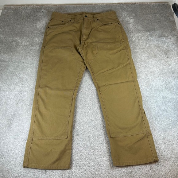 Filson Other - Filson Double Hunt Pants Mens 35x30 Brown 10.5oz Cotton Canvas Workwear Utility